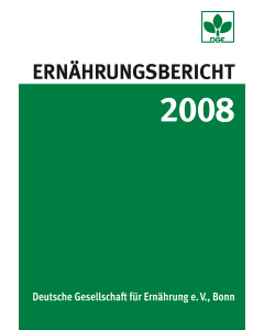 Ernährungsbericht 2008 Buch inkl. CD-ROM