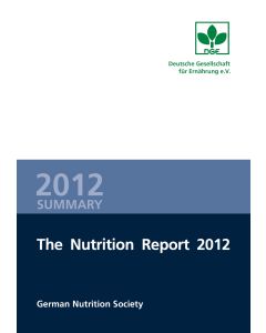 Nutrition Report 2012 Summary