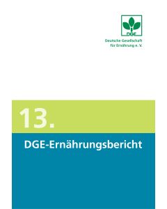 13. DGE-Ernährungsbericht, Buch inkl. CD-ROM
