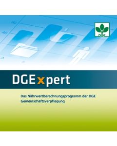 DGExpert Das Nährwertberechnungsprogramm der DGE Gemeinschaftsverpflegung Netzwerkversion (Zusatzlizenz)  Version 2.0